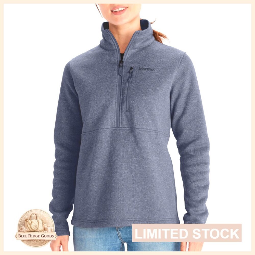 Lightweight Fleece Pullover Jacket 1/2 Zip Breathable Outdoor Active Wear